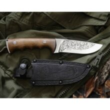 Nôž lovecký KIZLYAR Skif ch.o. – strieborný