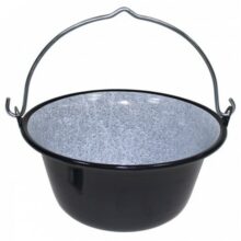 Kotlík na guláš smaltovaný MFH 33600A – 4 litrový