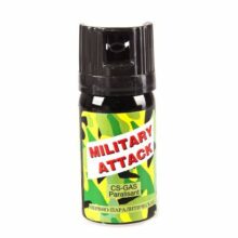 Slzný sprej – kaser, CS MILITARY Atack 40 ml