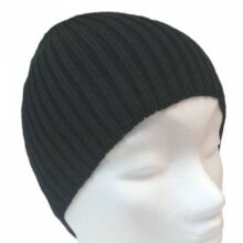 Čiapka pletená “Aldero” – čierna