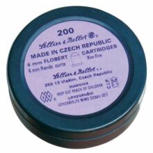 Flobertkový náboj 4mm s okrajovým zápalom 200ks