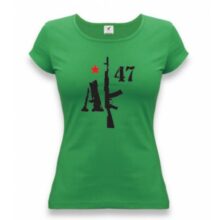 Tričko dámske APK “AK-47” – zelené