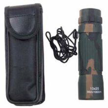 Monokulár “10×25” maskovací s puzdrom