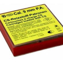 Náboj pištoľový plynový Wadie – 9 mm PA CS (10 ks)