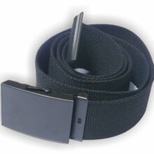 Opasok 45mm MFH 22573A s kovovou prackou – čierny