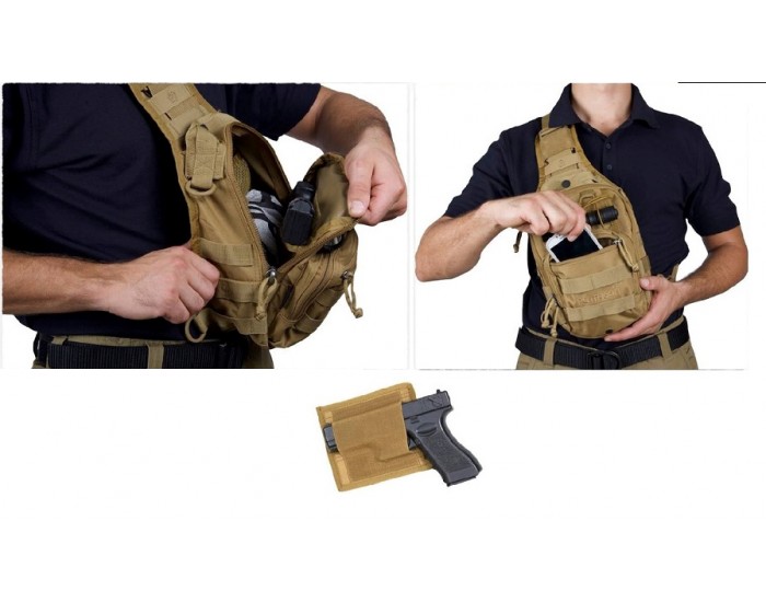 Taška viacúčelová Pentagon “UCB 2.0 Chest” – wgrey