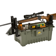 Bedňa muničná plastová PLANO Shooter´s Case XL so stojanom, 24,5l – olivová