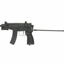 Airsoftový elektrický samopal WELL R2 Vz.61 Škorpión, kal. 6mm BB – čierny