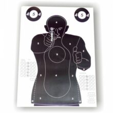 Terč “Policajný parkúr – 653” – postava