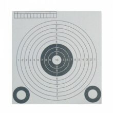 Terč vzduchovkový papierový “BW 10m” – 13,8×14,5cm
