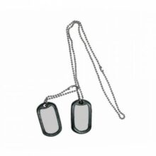 Identifikačný štítok MFH 27404 – strieborný