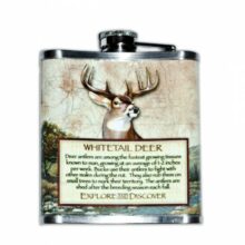 Ploskačka “Whitetail Deer” 180ml – jeleň