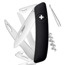 Nôž SWIZA D07 Scissors Black – čierna