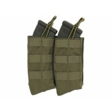 Sumka na 2 zásobníky pre AK 7,62x39mm – olivová
