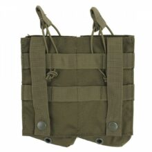 Sumka na 2 zásobníky pre AK 7,62x39mm – olivová