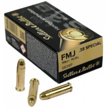 Sellier & Bellot 38 Special FMJ 10,25g./158grs (50ks)