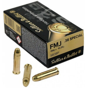 Sellier & Bellot 38 Special FMJ 10,25g./158grs (50ks)