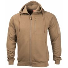 Mikina taktická PENTAGON Leonidas 2.0 s kapucňou – coyote
