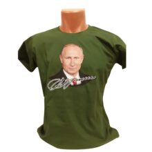 Tričko Putin – dámske zelené