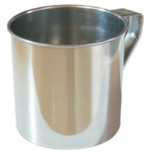 Hrnček nerezový 0,6L – priemer 10 cm