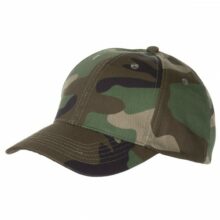 Šiltovka nylon Baseball MFH US Cap 10273T – woodland