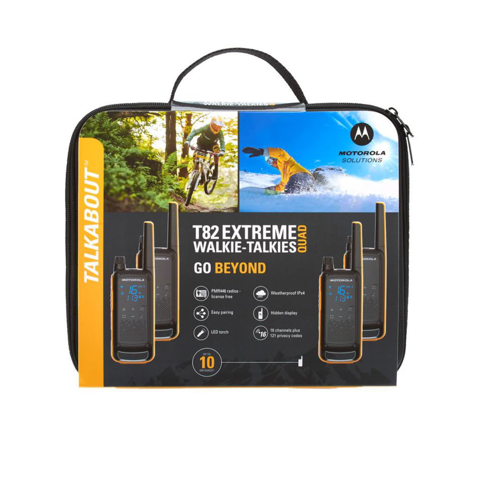 MOTOROLA T82 Extreme WALKIE – TALKIES 4ks