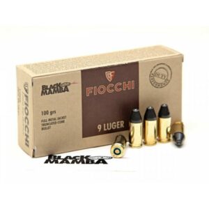9mm Luger Fiocchi Black Mamba, 50ks