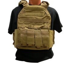 SET balistickej ochrany (nosič plátov + pláty + helma) IV