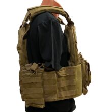 SET balistickej ochrany (nosič plátov + pláty + helma) IV