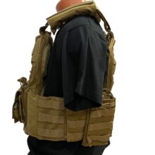 SET balistickej ochrany (nosič plátov + pláty + helma) IV