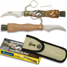 Nôž zatvárací hubársky ALBAINOX 18210 3D s puzdrom