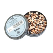 Flobertkový náboj RWS, 6 mm ME, 150 ks, guľaté
