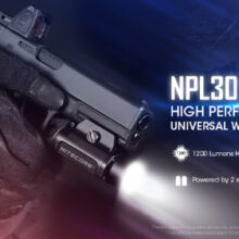 Svietidlo na pištoľ NITECORE NPL30, 1200lm – čierne