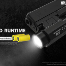 Svietidlo na pištoľ NITECORE NPL30, 1200lm – čierne