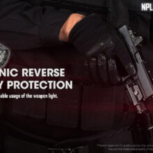 Svietidlo na pištoľ NITECORE NPL30, 1200lm – čierne