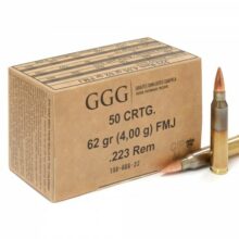 GGG .223Rem. 62gr/4,02g FMJ (GPR12)