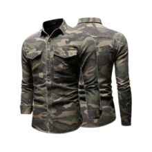 Košeľa s dlhým rukávom – woodland