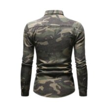 Košeľa s dlhým rukávom – woodland