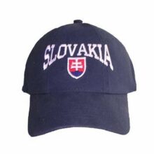 Šiltovka APK SLOVAKIA veľký nápis – bavlnená – čierna