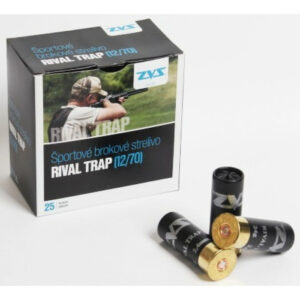 Brokové náboje ZVS 12/70 Rival Trap 2,4mm/28g, 25ks