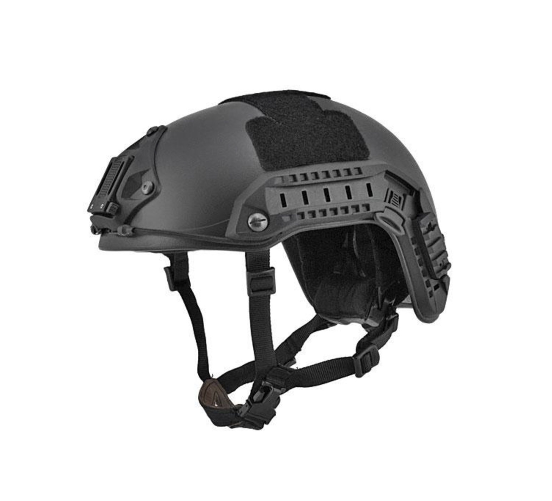 Balistická kevlarová nepriestrelná helma FAST – čierna