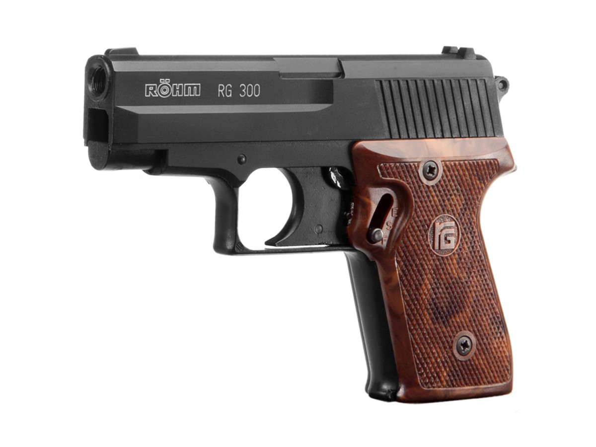 Pištoľ exp. Röhm RG 300 čierna, kal. 6mm Flobert K.