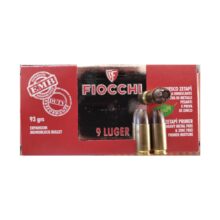 FIOCCHI 9mm Luger EMB, 50ks