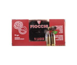 FIOCCHI 9mm Luger EMB, 50ks
