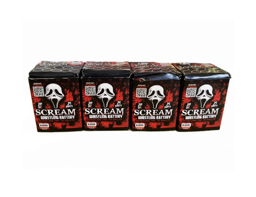 Scream 25 (Raketomet 25 rán), 4 ks