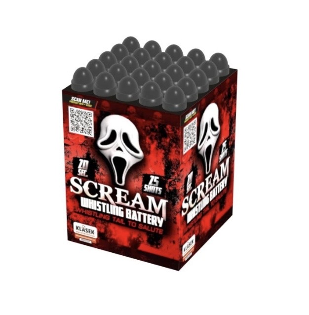 Scream 25 (Raketomet 25 rán), 4 ks – Obrázok 2