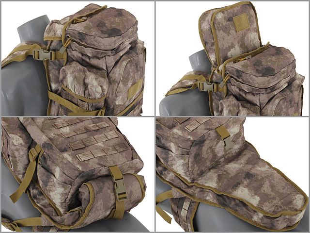 Batoh kombinovaný GFC Sniper 40L – multicam black