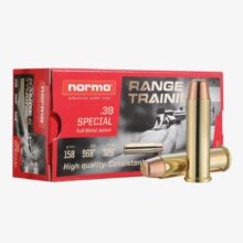 NORMA 38 Special, 10,2g / 158grs, 50ks