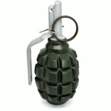 Ručný Airsoft Granát PIRO-F1-M s pigmentom