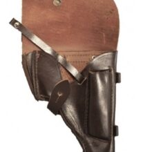 Originálne kožené puzdro pre pištoľ Makarov PM, CCCP - Rusko